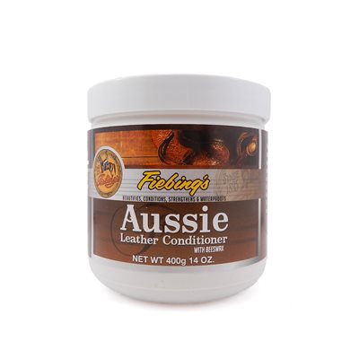 Conditionneur à cuir Aussie Fiebing 14 oz. NOUVEAU