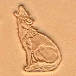 Howling Coyote Craftool® 3-D Stamp, Tandy Leather.