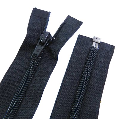 CZP #RT10 #5C Auto Zipper, 36 Separable, Black Only.