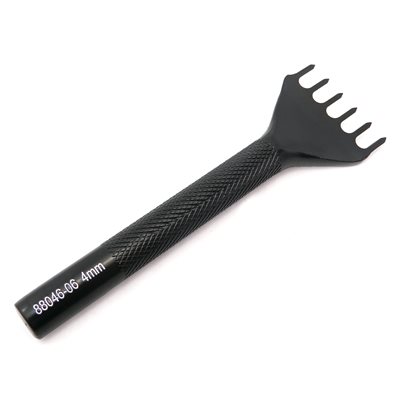  Griffe à frapper Pro 6 tiges pointe diamant 5/32, Tandy Leather.