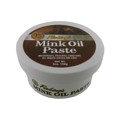 White paste mink oil (8oz.)