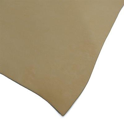 Sole leather sheet 3/3.5mm from Italy.