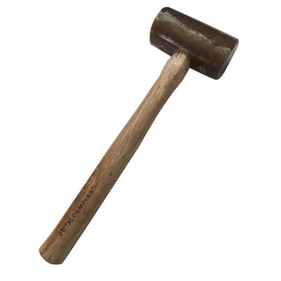 Large buffalo babiche mallet MC 42mm