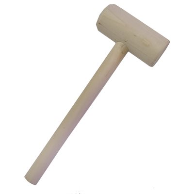 Wooden mallet, Tandy Leather.