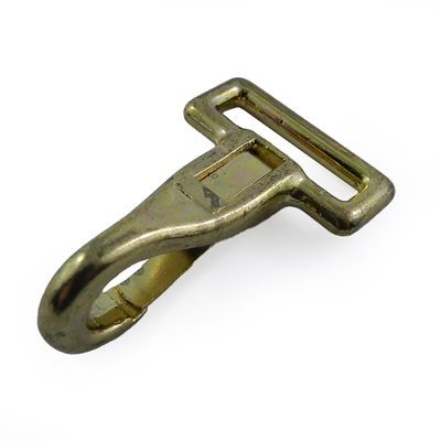 Brass 3/4 chaps carabiner 