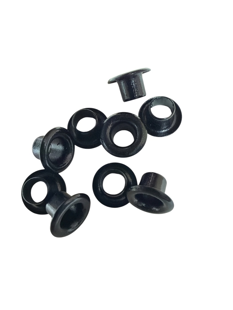 EYELET 10541/2 (H:5.4mm) BLACK ON BRASS (1000)