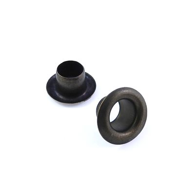 Eyelet #1450 (L: 6.2mm) R-030 Antique Gold on Brass