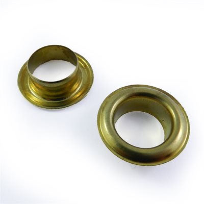 EYELET VL60 (14.5mm) 9/16 GOLD STEEL.