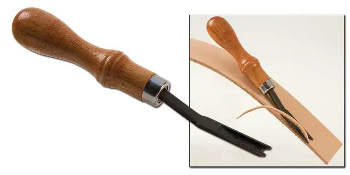 Craftool® Trimming Tool (French Edging), Tandy Leather.