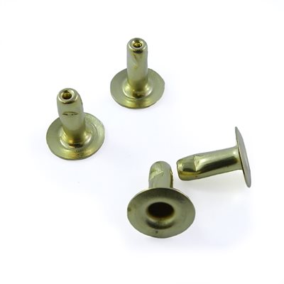 Tubular Rivets #33/10 Antique Gold Steel --P3310O