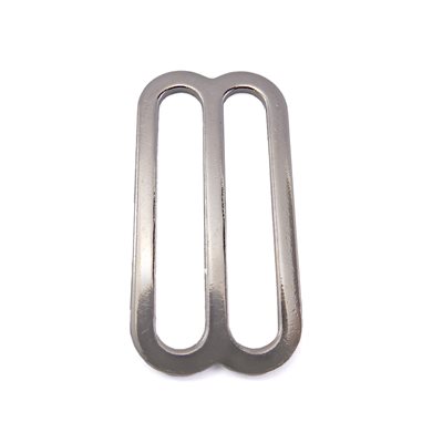 Double loop 1-1/2 flat nickel 