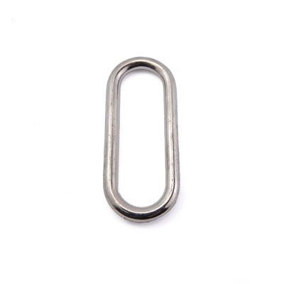 Passant oval 1-1/4" nickel (un)