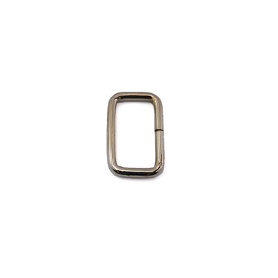 Passant rectangle fil rond 5/8 X 5/16 nickel (SWG)