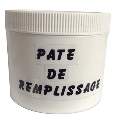 Artistic filler paste for exclusive leather (100g) PUTTY