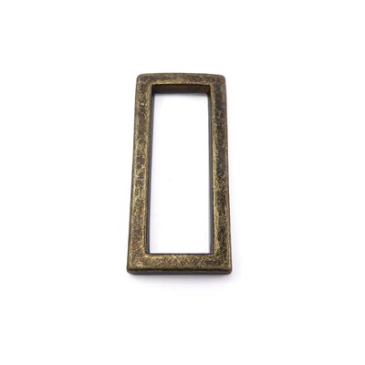 Purse rectangle 1-1/2 antique gold 