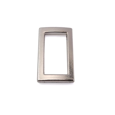 Purse rectangle 3/4 nickel 