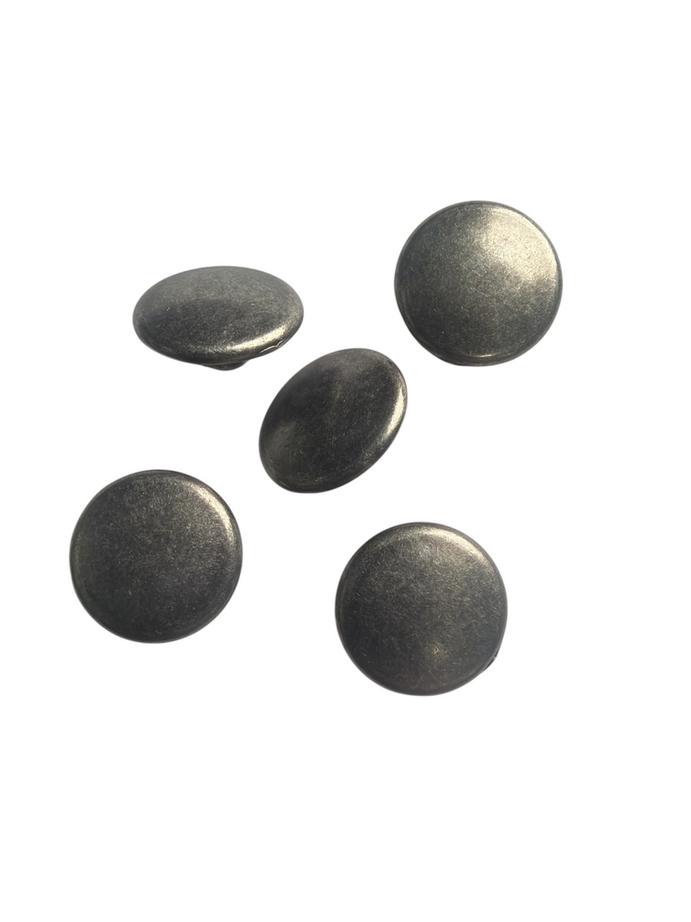 TÊTE DE RIVET #33 ARGENT ANTIQUE ACIER (1000)