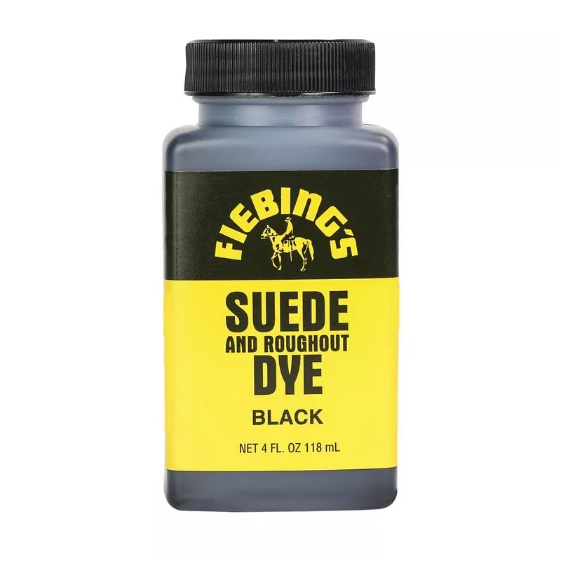 Teinture à suède noire, Fiebing's.