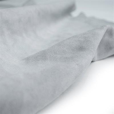 Suède vache gris perle 3.5-4oz.