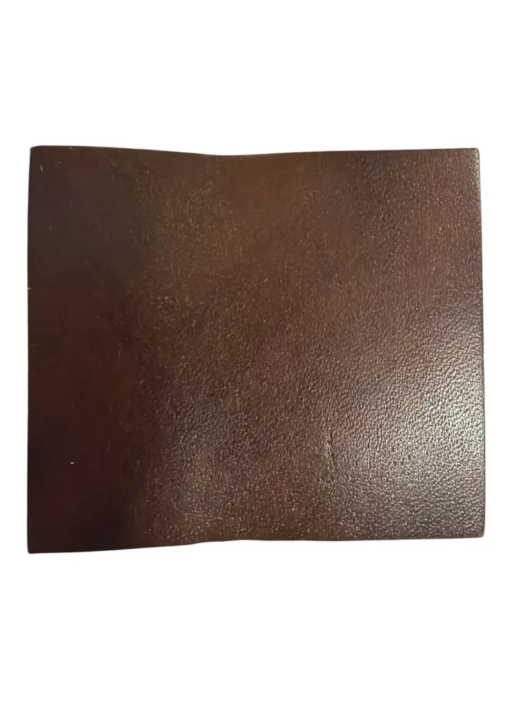 Antique brown German calf leather 