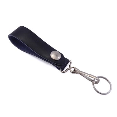 Leather key ring for belt.