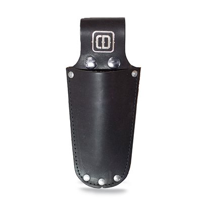 Leather pruner holder.