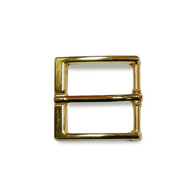 1" 1/2" gold buckle 