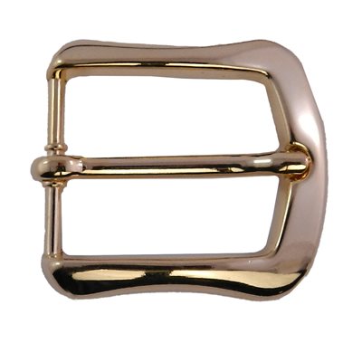 1" 1/4 gold buckle 