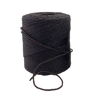 #6 waxed polyester thread 4 ply 4 oz. 165v.