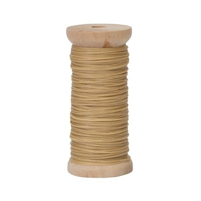 Ritza Tiger thread 0.8mm x 50m poly waxed.