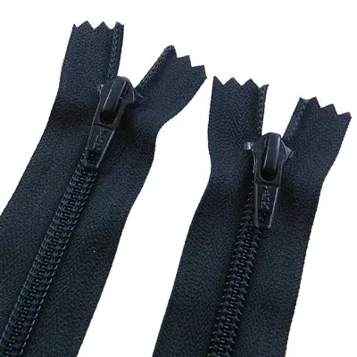 [RT10-30-DA-YKK-91Y] Fermeture à glissière auto 2 arrêts YKK #RT10. (Brun Foncé)