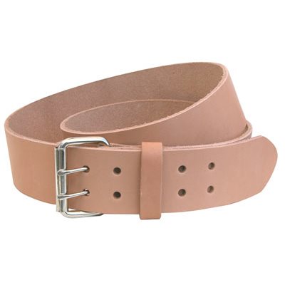 Ceinture 2" cuir tannage végétal naturel 9-10oz.