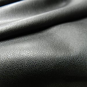 Cowhide, black.