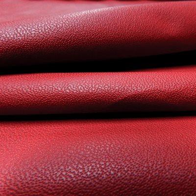 Cow leather, red.