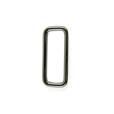 Passant rectangle fil rond 1-1/2 X 1/2.