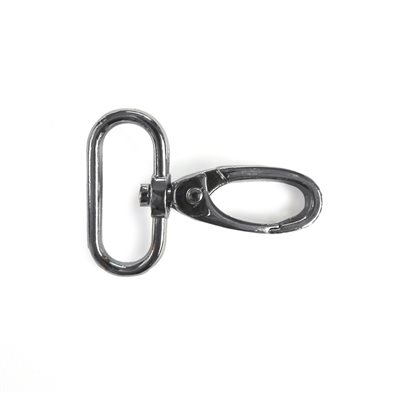 1 1/4 rotating carabiner with oval base.