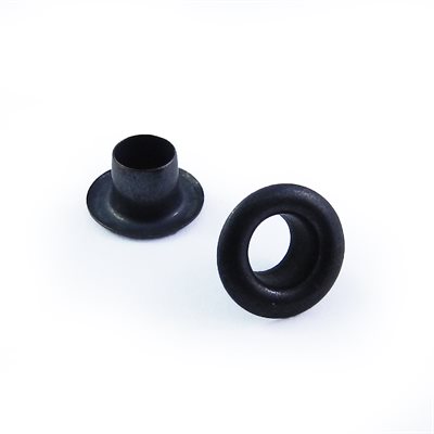 Eyelets #51 #1351 3/16 (5.1mm) black steel