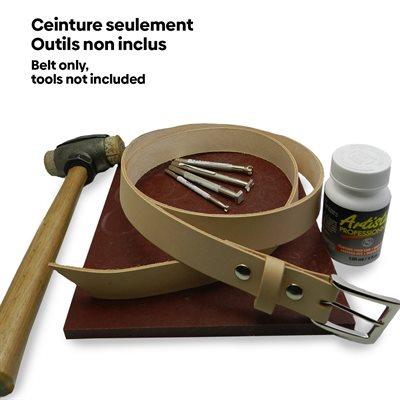 Kit for creating natural leather belts 7-8oz min.50.