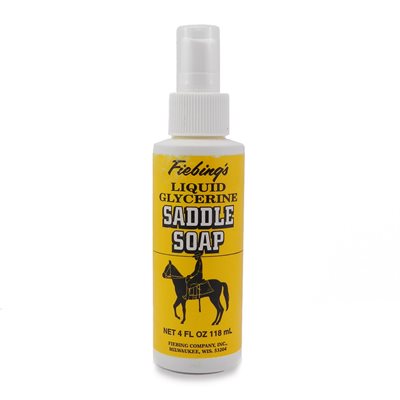 Glycerin soap from Fiebing's Saddle Soap. 