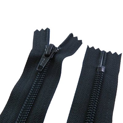 YKK #RT10 #5C, 7 non-separable auto zipper.