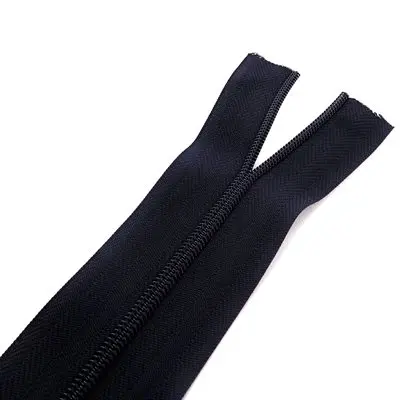 RL YKK #5C -RT10 RIBBON 1 zipper, Black.