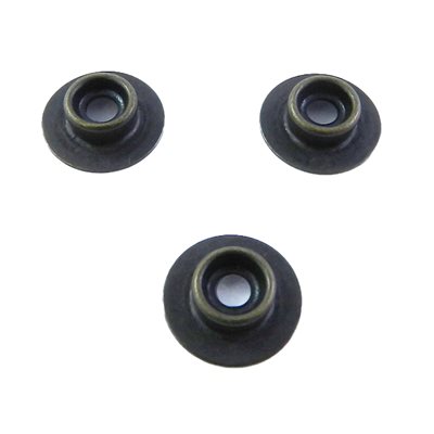 Bouton Pression série 80 Antirouille: mâle gun metal