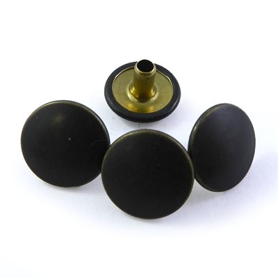 Tête bouton pression long, antique anti-rouille