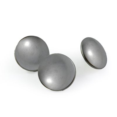 Tête boutons pression nickel anti-rouille