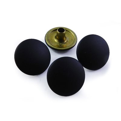 Matte black 95 series snap button head