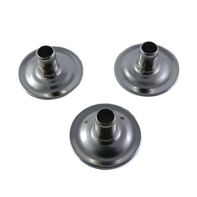 Poteau boutons pression nickel cheminée  5mm (100)