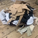 Sac de cuirs assortis (25 lbs)