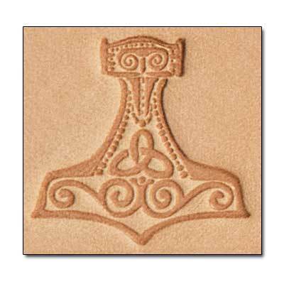 Craftool® Mjolnir 3D Stamp, Tandy Leather.