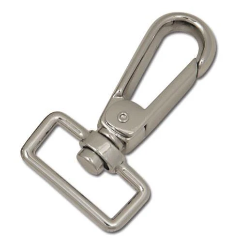 Spring loaded carabiner, Tandy Leather.