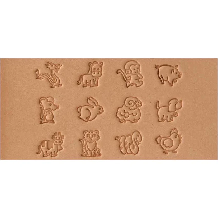 Animal stamp set, Tandy Leather.